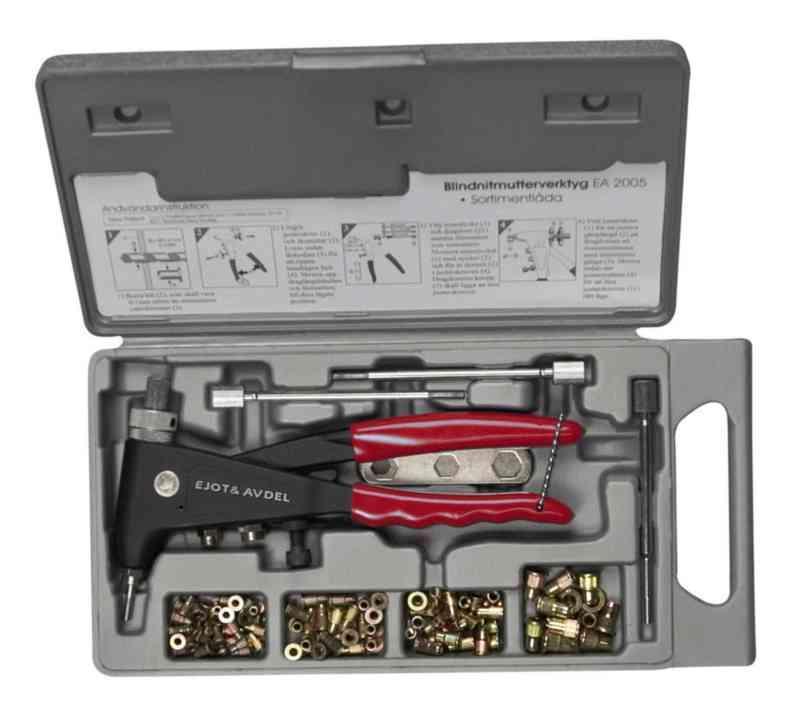 Blindnitmutterverktyg